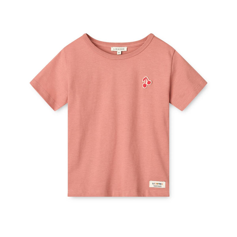 Liewood T-shirt à manches courtes APIA - Dusty raspberry - T-shirt