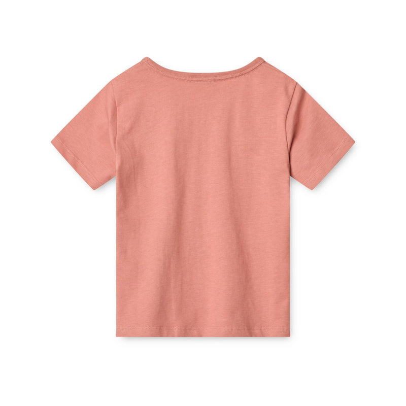 Liewood T-shirt à manches courtes APIA - Dusty raspberry - T-shirt