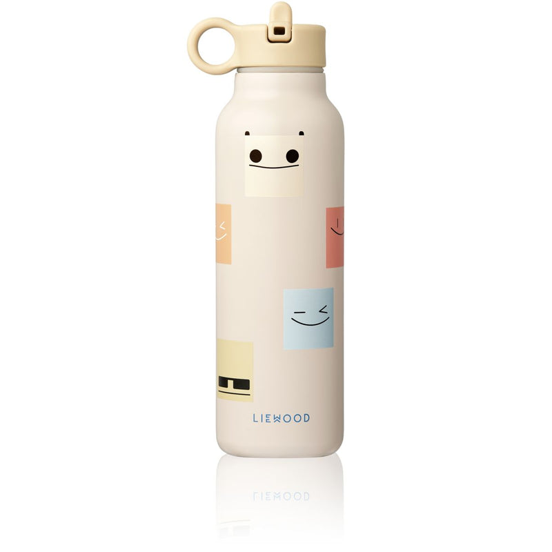 Liewood Bouteille d'eau Falk 500 ml - Smiley / Sandy - Goude eau