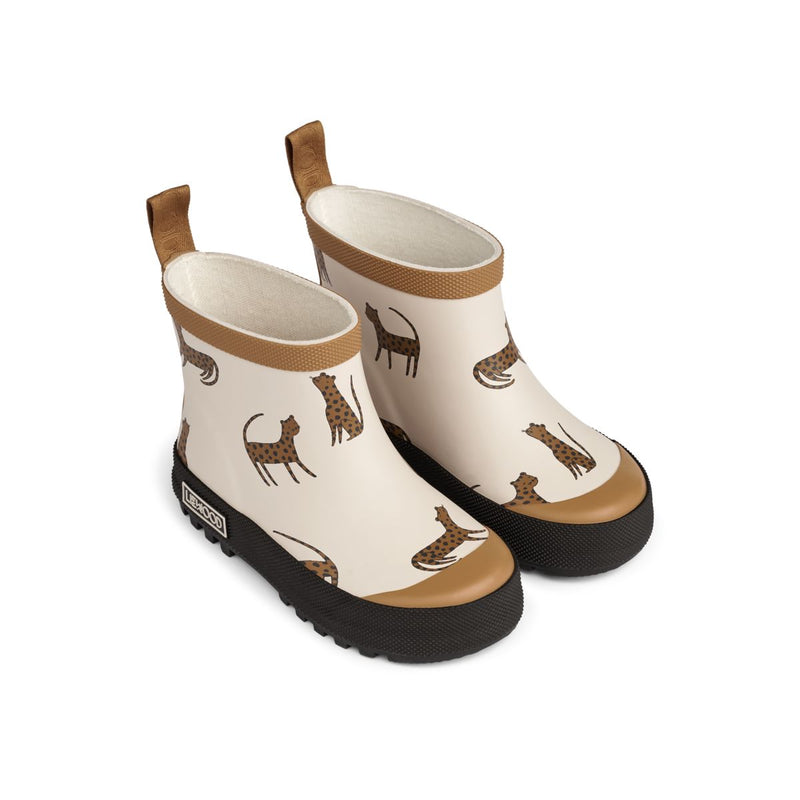 Liewood Bottes de pluie courtes Tekla - Leopard / Sandy - Botte de pluie