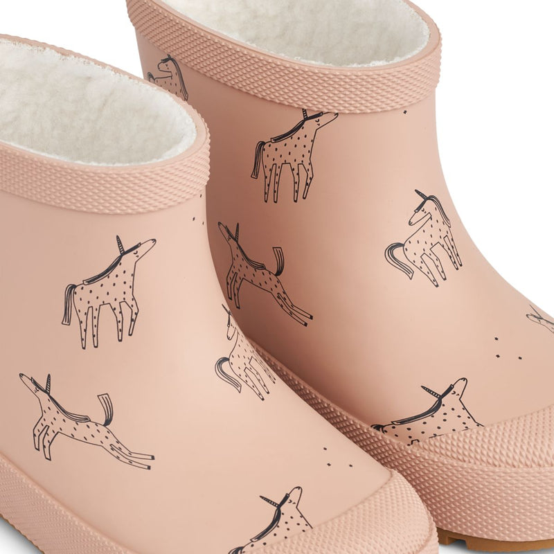 Liewood Bottes de pluie thermique Jesse - Unicorn / Pale tuscany - Bottes de thermique