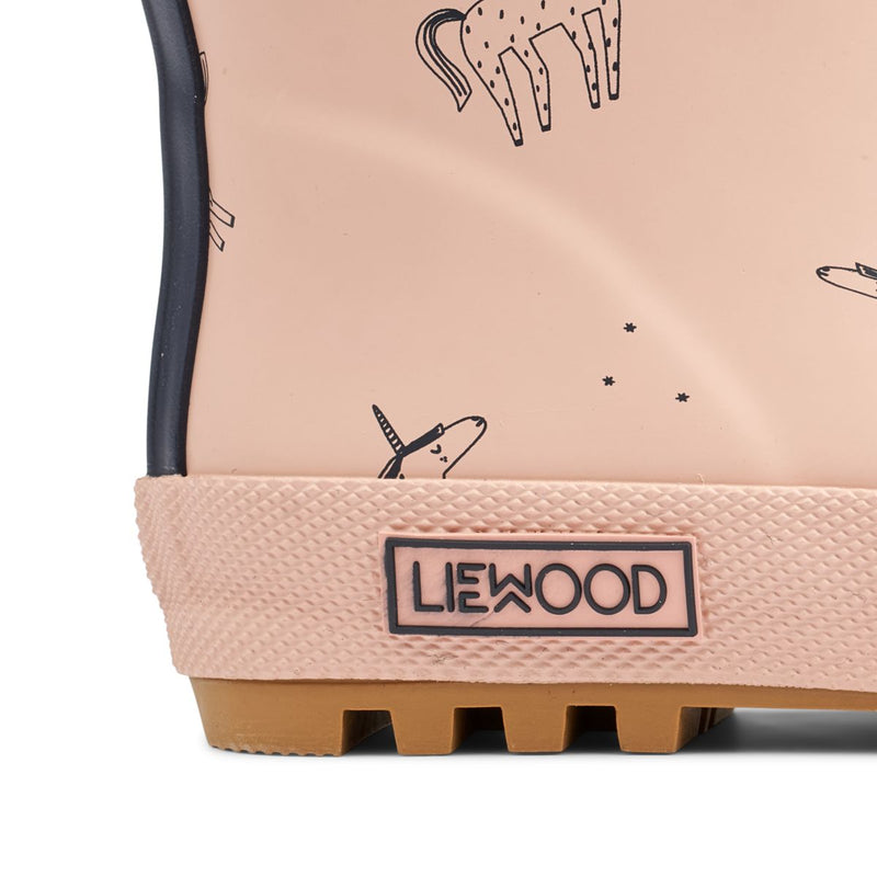 Liewood Bottes de pluie thermique Jesse - Unicorn / Pale tuscany - Bottes de thermique