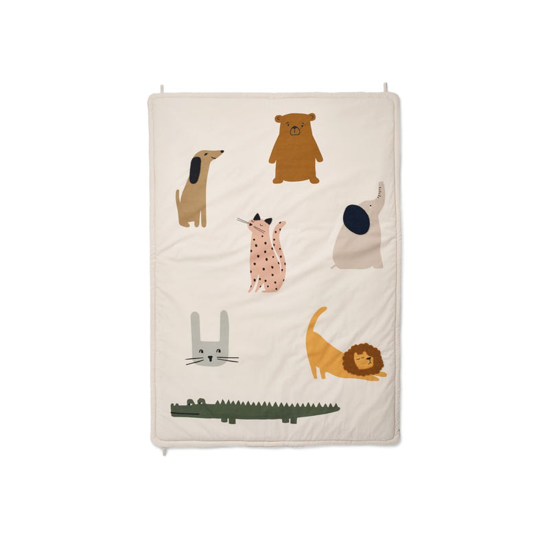 Liewood Tapis d'éveil Gilly - Classic Animals / Sandy - Tapis D'activité