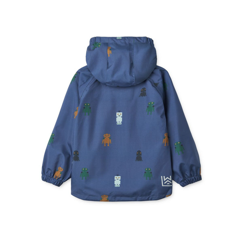 Liewood Veste Pedia - Robots / Indigo blue - Veste