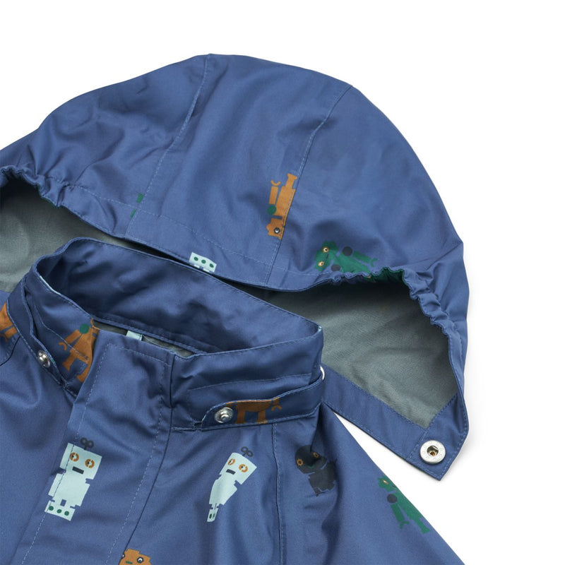 Liewood Veste Pedia - Robots / Indigo blue - Veste