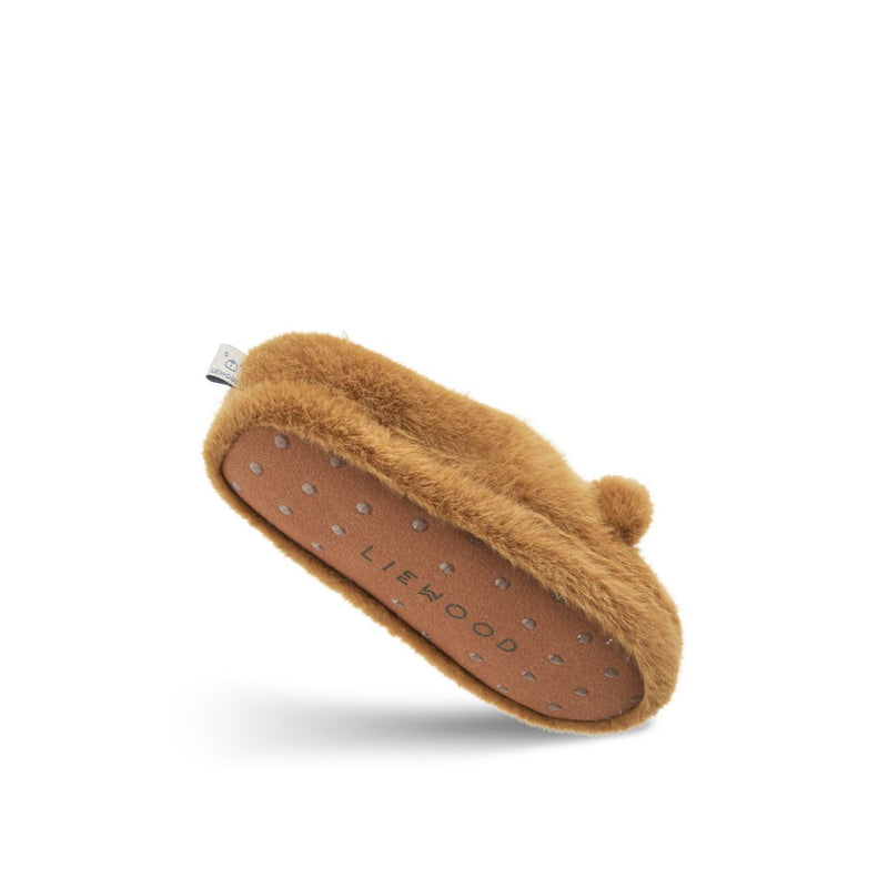 Liewood Chaussons Ours Aviaja - Golden caramel - Pantoufles