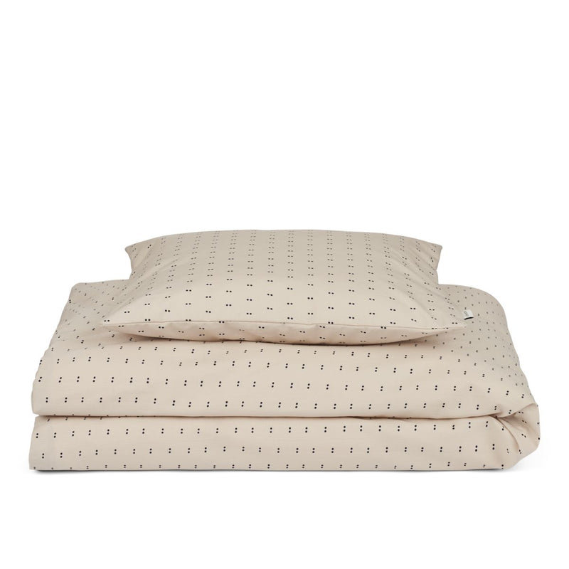 Liewood Linge de lit Carl 140x200 - Double dot / SIlver lining - Linge de lit