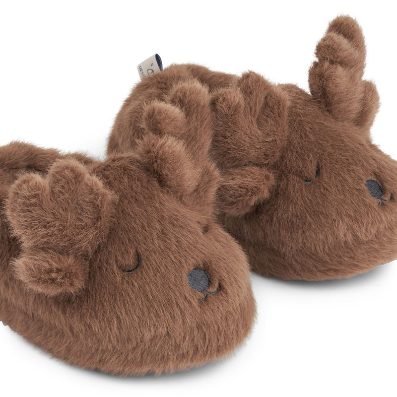 Liewood Chaussons de renne Aviaja - Pecan - Pantoufles