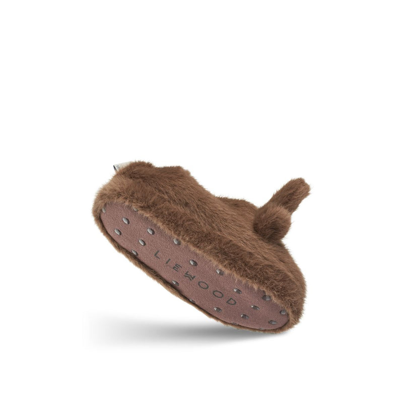 Liewood Chaussons de renne Aviaja - Pecan - Pantoufles