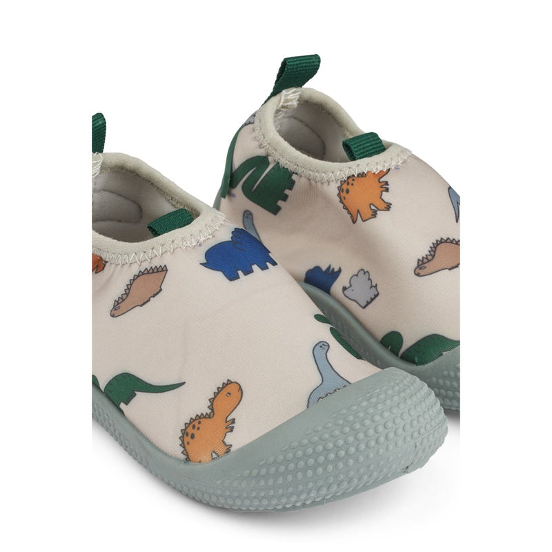 Liewood Chaussures de mer SANJIA - Dinosaurs / Mist -