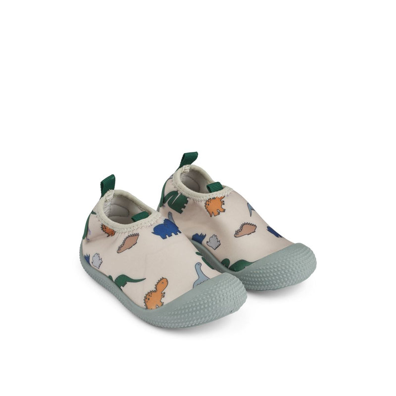 Liewood Chaussures de mer SANJIA - Dinosaurs / Mist -