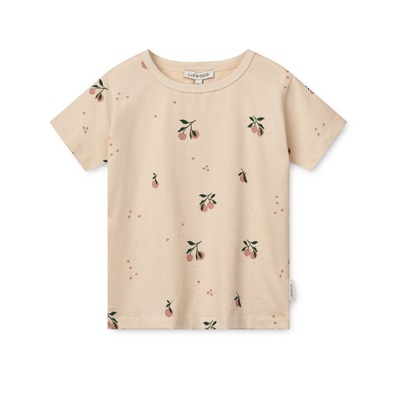 Liewood T-shirt imprimé APIA - Peach / Sea shell - T-shirt