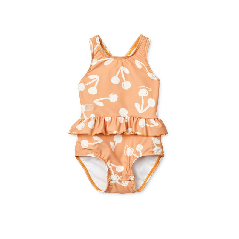 Liewood Maillot de bain Bébé AMINA imprimé - Cherry blossom / Light apricot - Maillot de bain