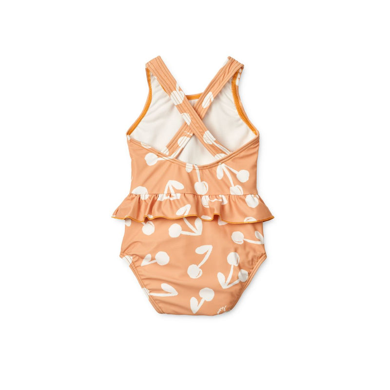 Liewood Maillot de bain Bébé AMINA imprimé - Cherry blossom / Light apricot - Maillot de bain