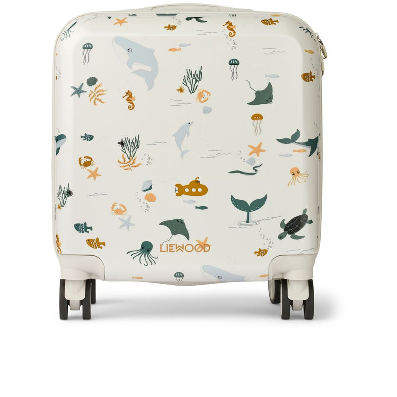 Liewood Valise Rigide Hollie - Sea creature / Sandy - Sac de voyage