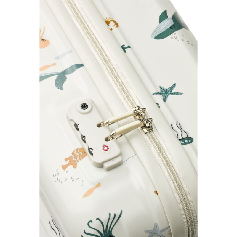 Liewood Valise Rigide Hollie - Sea creature / Sandy - Sac de voyage