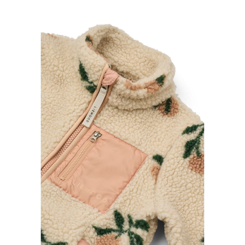 Liewood Veste en polaire Nolan - Peach / Sea shell - Veste