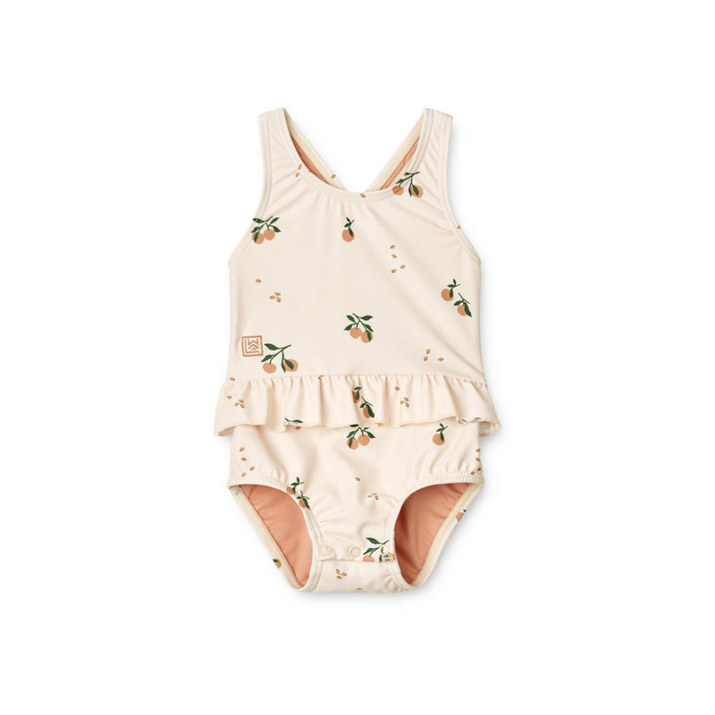 Liewood Maillot de bain Bébé AMINA imprimé - Peach / Sea shell - Maillot de bain