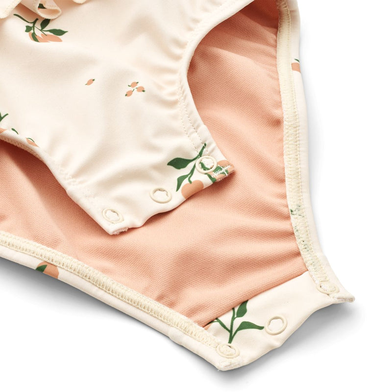 Liewood Maillot de bain Bébé AMINA imprimé - Peach / Sea shell - Maillot de bain