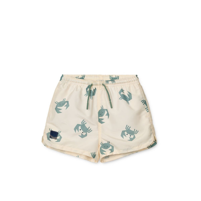 Liewood Short de bain imprimé AIDEN - Crab / Sandy - Short de bain