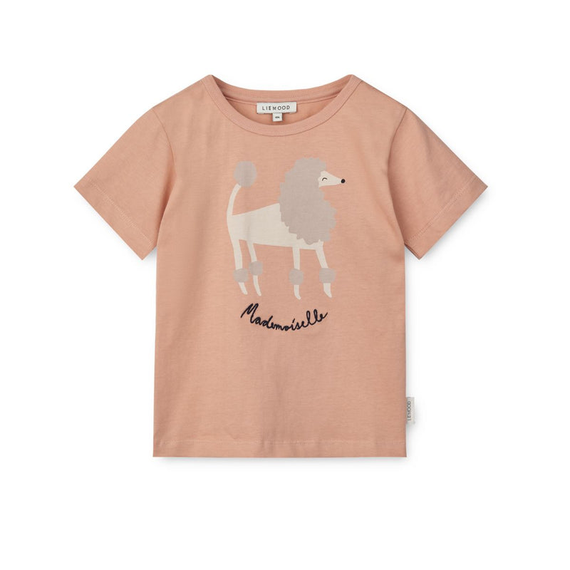 Liewood T-shirt APIA à motif - Paris mademoiselle / Pale tuscany - T-shirt