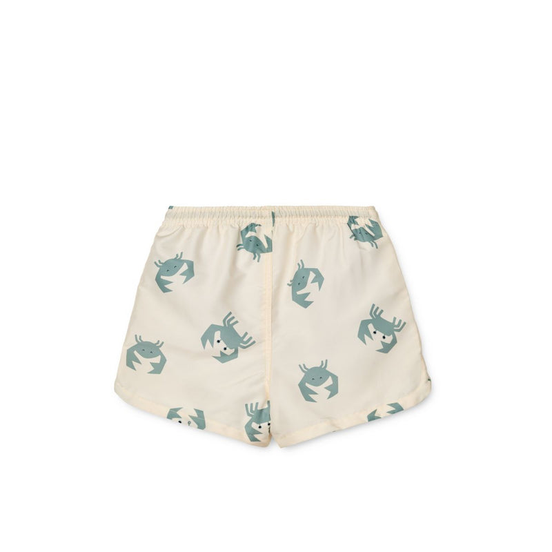 Liewood Short de bain imprimé AIDEN - Crab / Sandy - Short de bain