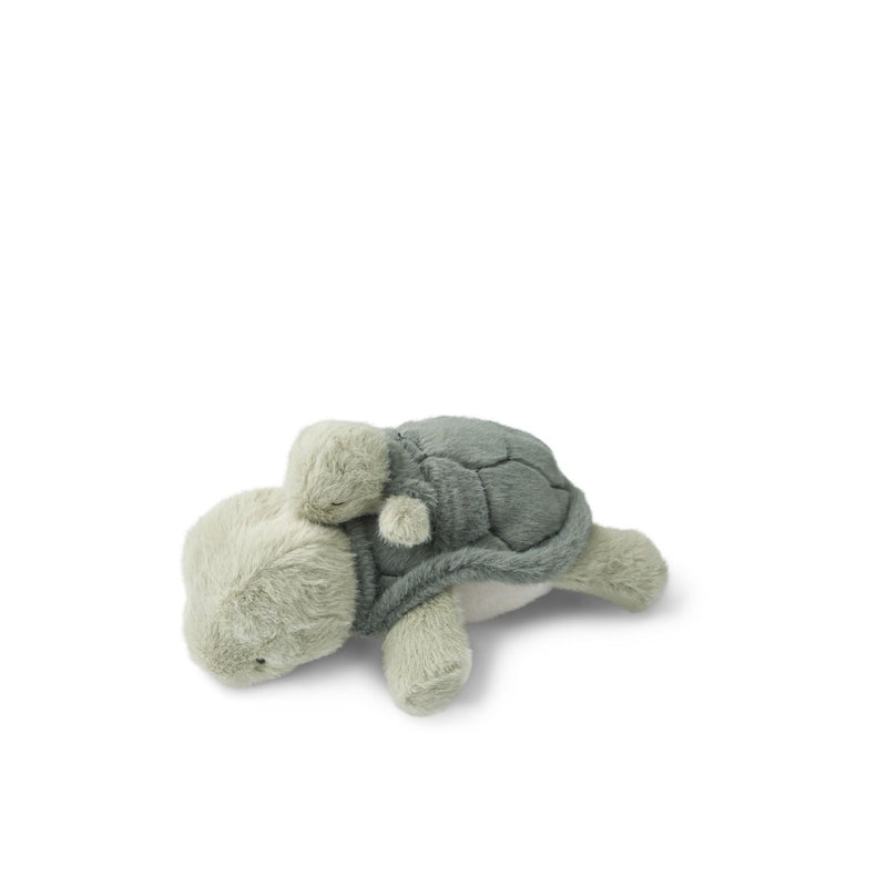 Liewood Peluche BERTO et Bébé Tortue - Faune green - Teddy