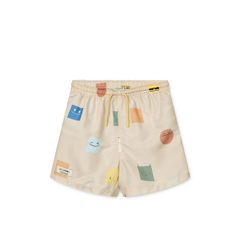 Liewood Short de bain DUKE imprimé - Smiley / Sandy - Short de bain