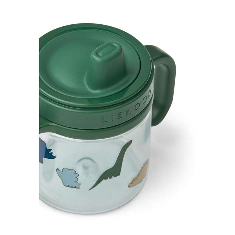 Liewood Tasse à bec KYLO en tritan 280 ml - Dinosaurs / Mist - Gobelet