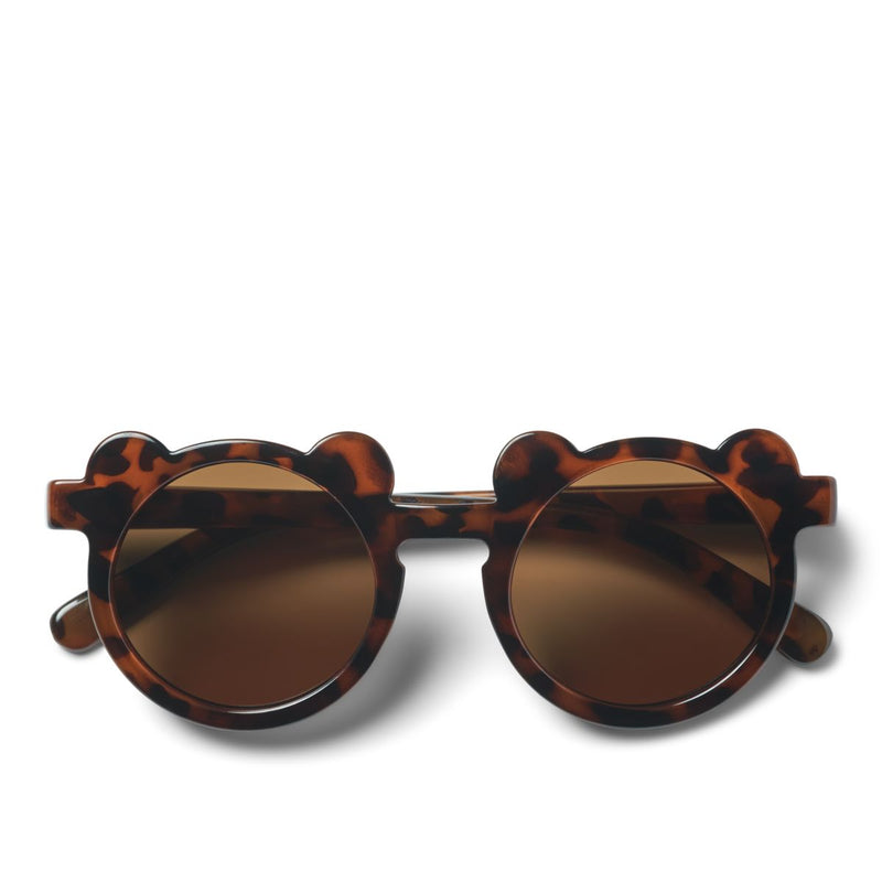 Liewood Lunettes de Soleil DARLA Mr. Ours Junior - Dark Tortoise / Shiny - Lunettes de soleil