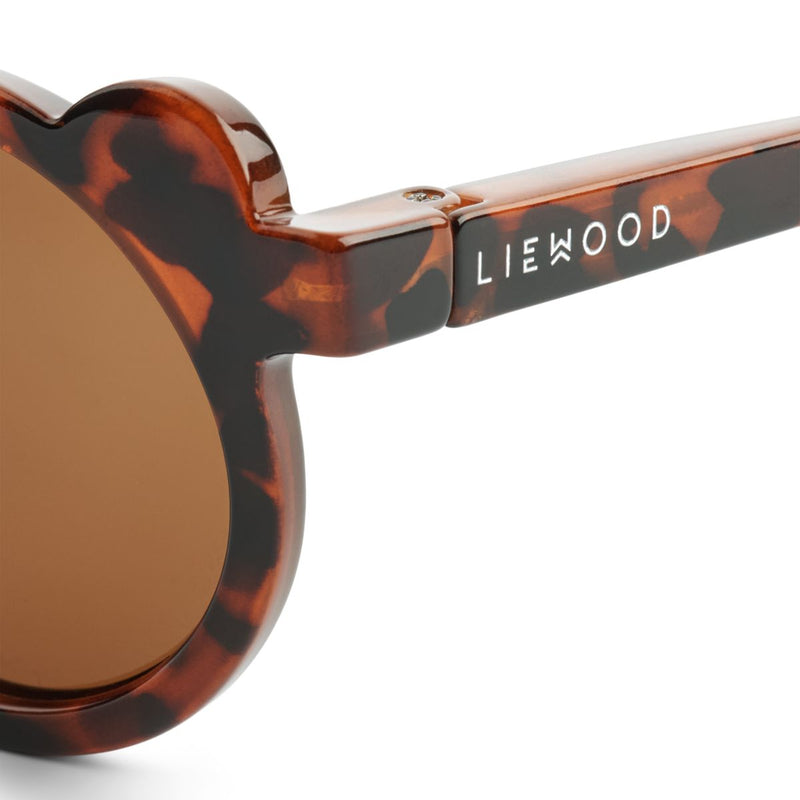 Liewood Lunettes de Soleil DARLA Mr. Ours Junior - Dark Tortoise / Shiny - Lunettes de soleil