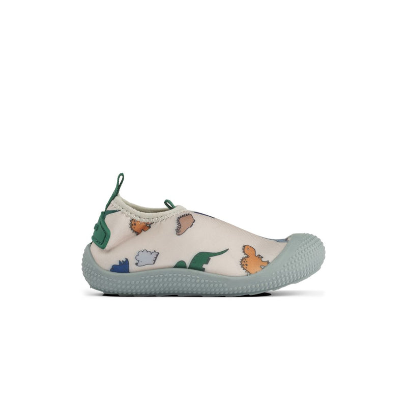 Liewood Chaussures de mer SANJIA - Dinosaurs / Mist -