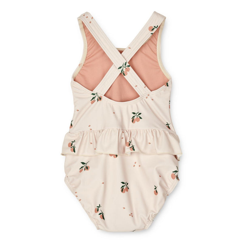 Liewood Maillot de bain bébé Amina - Peach / Sea shell - Maillot de bain