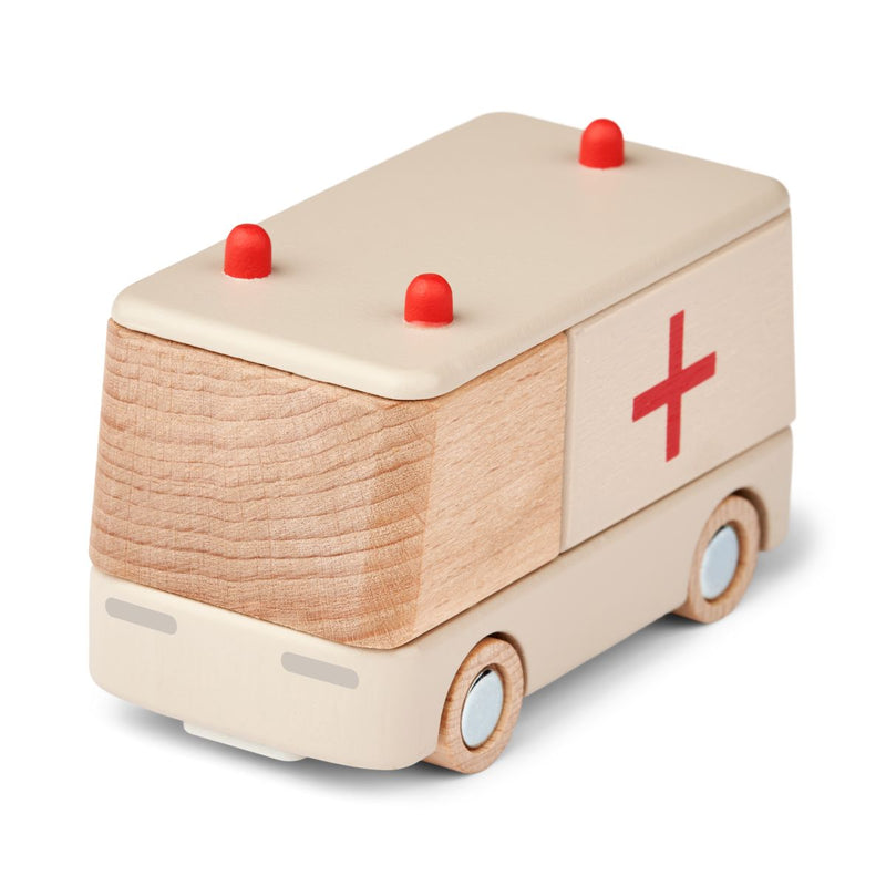 Liewood Ambulance Village - Aurora red / Sandy - Moteur