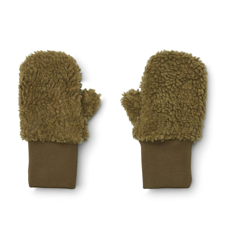 Liewood Moufles en polaire Coy - Khaki - Gants