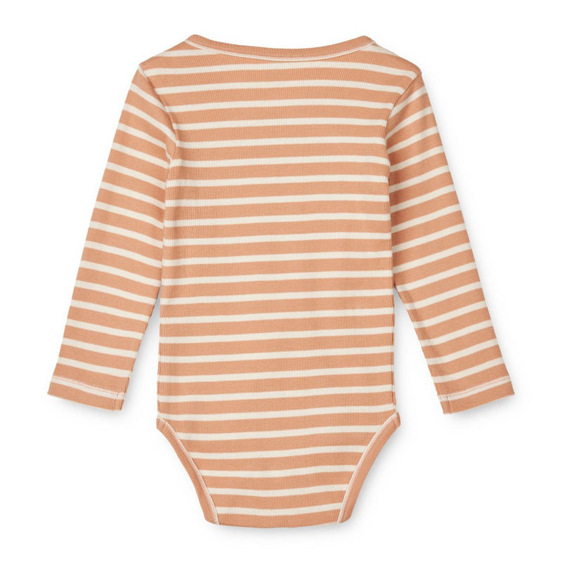 Liewood Body Hali lot de 2 - Y/D Stripe: Tuscany rose / Creme de la creme - Body