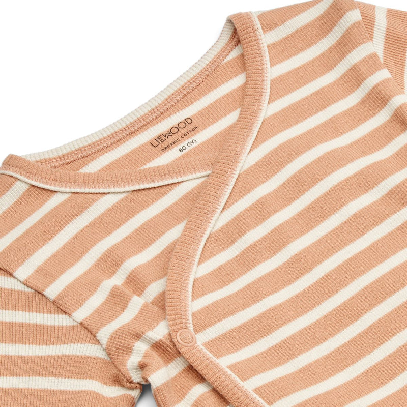 Liewood Body Hali lot de 2 - Y/D Stripe: Tuscany rose / Creme de la creme - Body