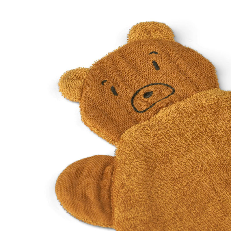 Liewood Doudou Janai – Lot de 2 - Mr bear / Golden caramel - Doudou