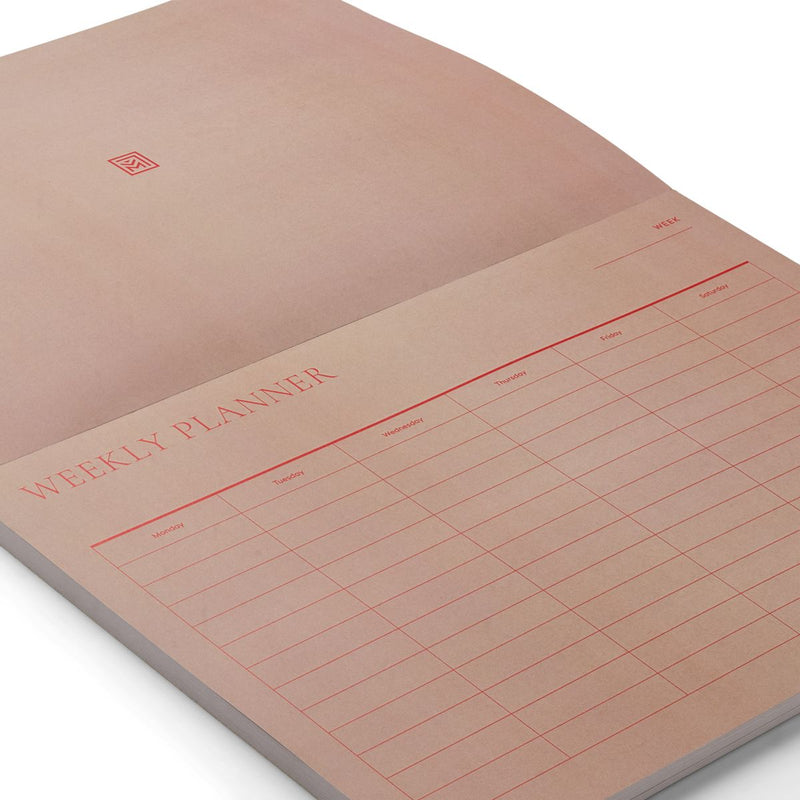 Liewood Agenda semainier Kirby - Pale tuscany / Apple red - Calendrier