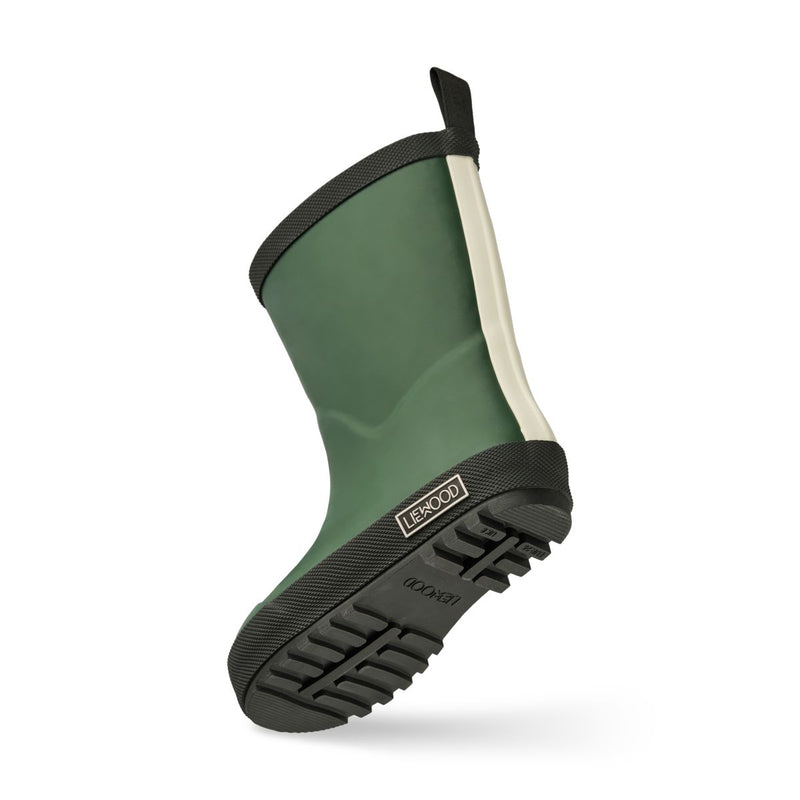 Liewood Bottes de pluie thermique Mason - Garden green mix - Bottes de thermique