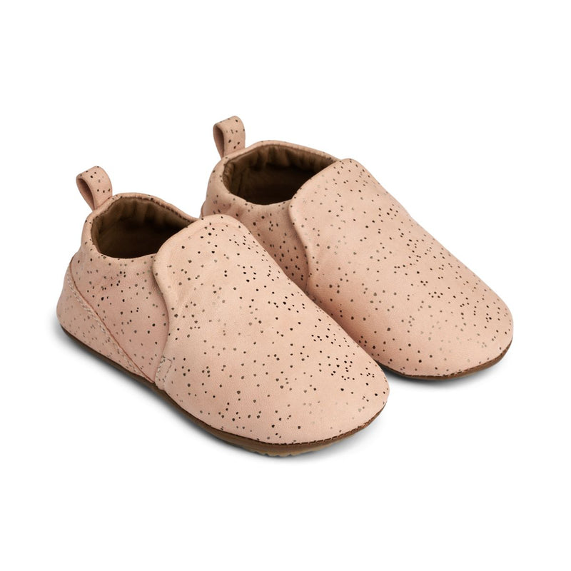 Liewood Pantoufles en cuir Eliot - Splash dots / Pale tuscany - Pantoufles