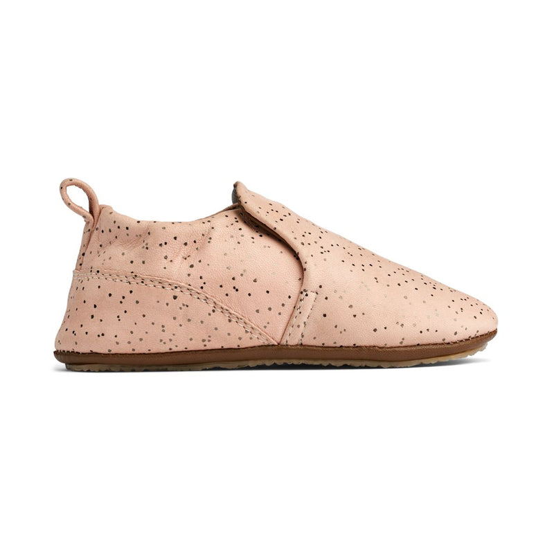 Liewood Pantoufles en cuir Eliot - Splash dots / Pale tuscany - Pantoufles