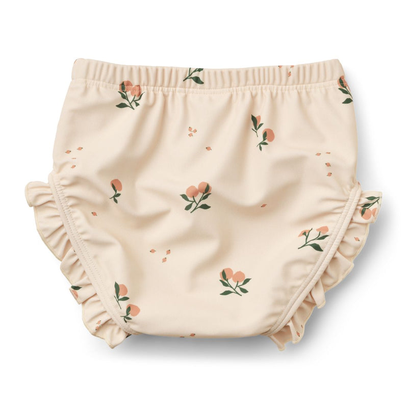 Liewood Culotte de bain bébé Mila - Peach / Sea shell - Pantalon de bain