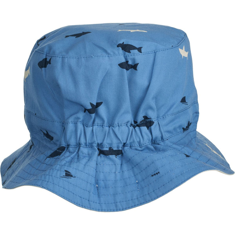 Liewood Chapeau de soleil réversible Sander - Shark / Riverside - Chapeaux & Casquettes