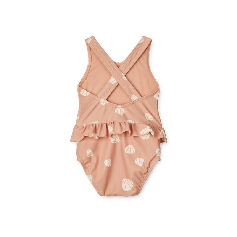 Liewood Maillot de bain bébé Amina - Shell / Pale tuscany - Maillot de bain