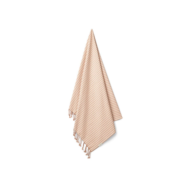 Liewood Serviette de plage Mona - Y/D stripe Tuscany rose / Creme de la creme - Serviettes / Gants de toilettes