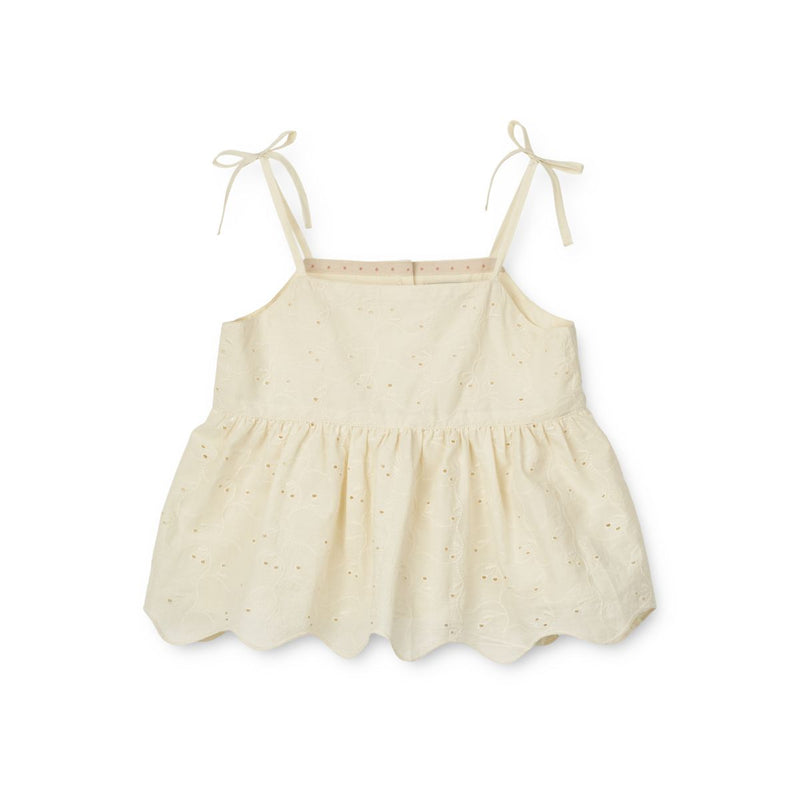 Liewood Haut Péplum Broderie Anglaise Jorid - Cloud cream - Top