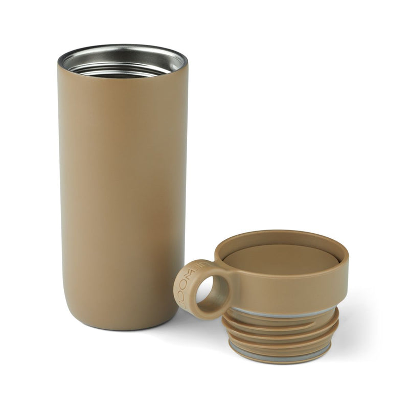 COM-FOUR® 2x tasse thermique en acier inoxydable - 300 ml par tasse - tasse  isolante à